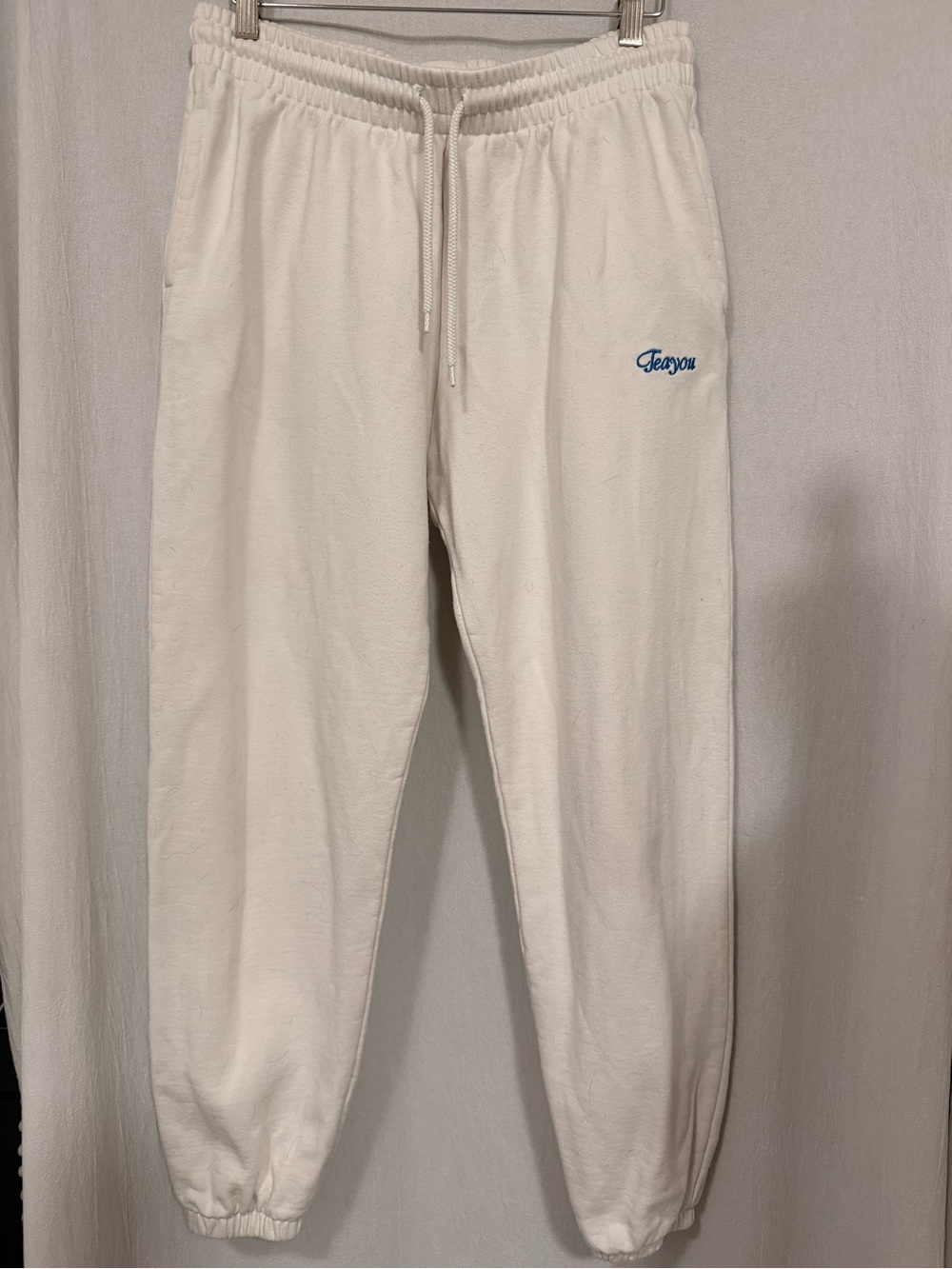Tea You, Heavy Apres Sport Cotton/Bamboo Joggers, sz M